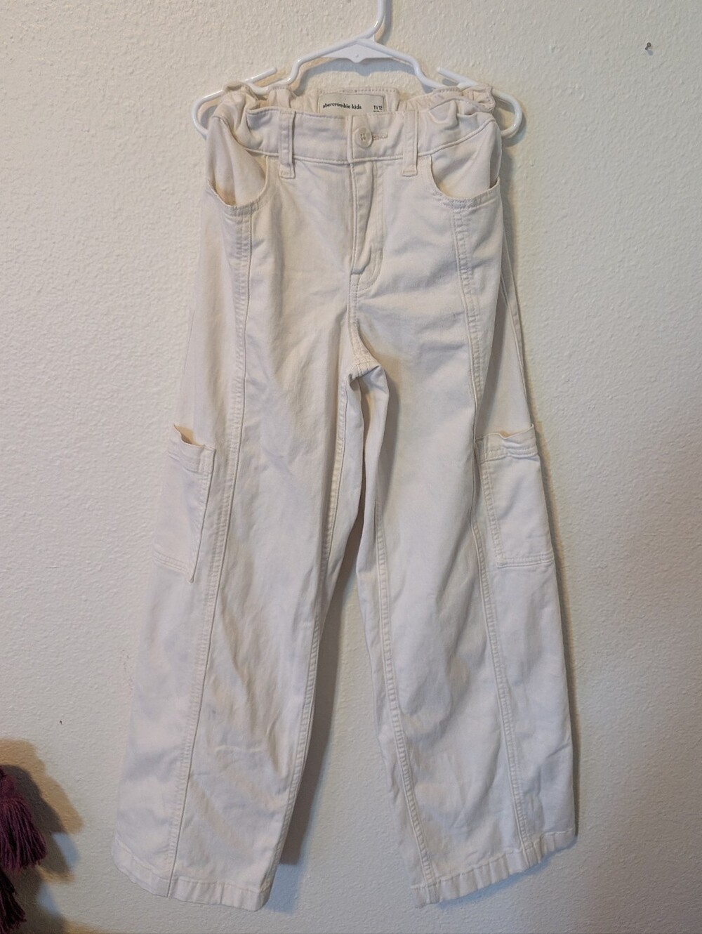 Girls Size 11/12 Abercrombie & Fitch Wide Leg Jeans